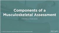 Components of a Musculoskeletal Assessment
